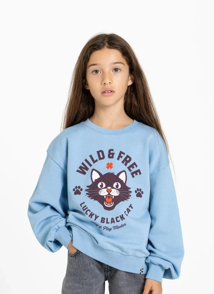 Finger in the nose - Alma Sweatshirt | Açık Mavi