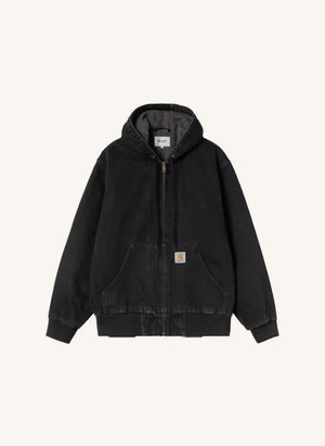 Carhartt WIP - OG एक्टिव हुडेड जैकेट | काला