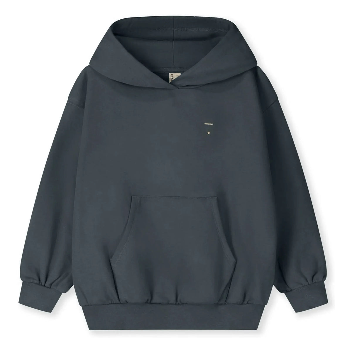 Gray Label - Organik pamuklu sweatshirt | Gri mavi