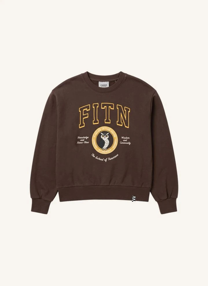 Finger in the nose - Alma Sweatshirt | Kahverengi