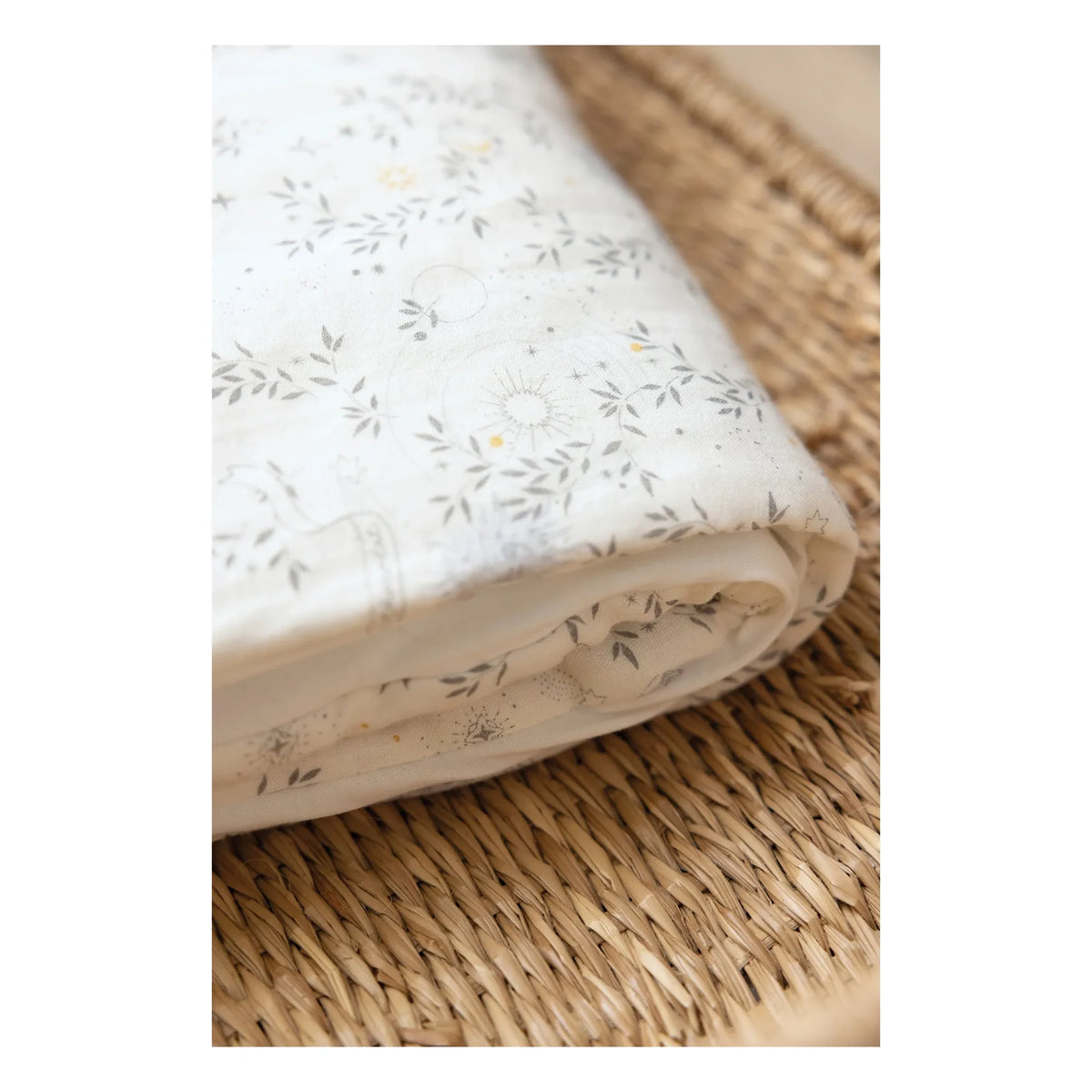 Tartine et Chocolat - Starry Dream कंबल | Ecru