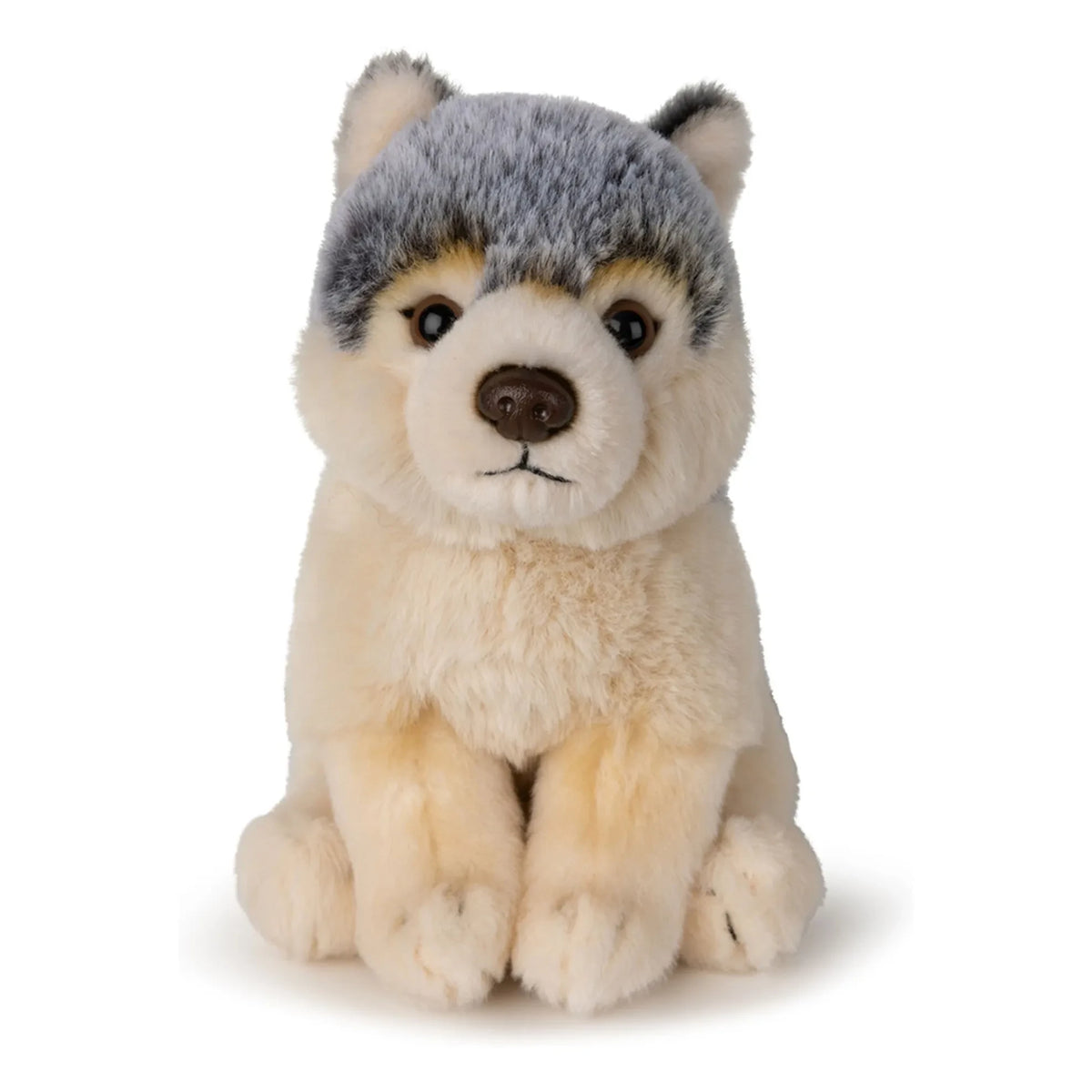 Bon Ton Toys - WWF - भेड़िया प्लश | ग्रे