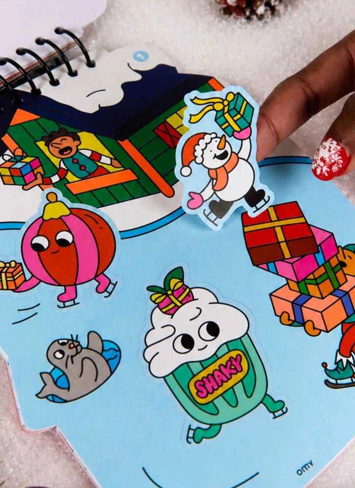 Omy - Noel çıkartmalı etkinlik kitabı