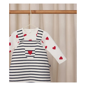 Petit Bateau - बॉडी और जंपसूट सेट | सफेद