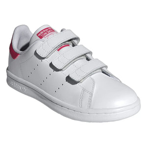 Adidas - Stan Smith 3 स्क्रैच स्नीकर्स | फुशिया