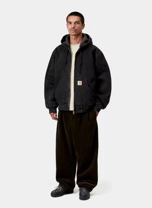 Carhartt WIP - OG एक्टिव हुडेड जैकेट | काला