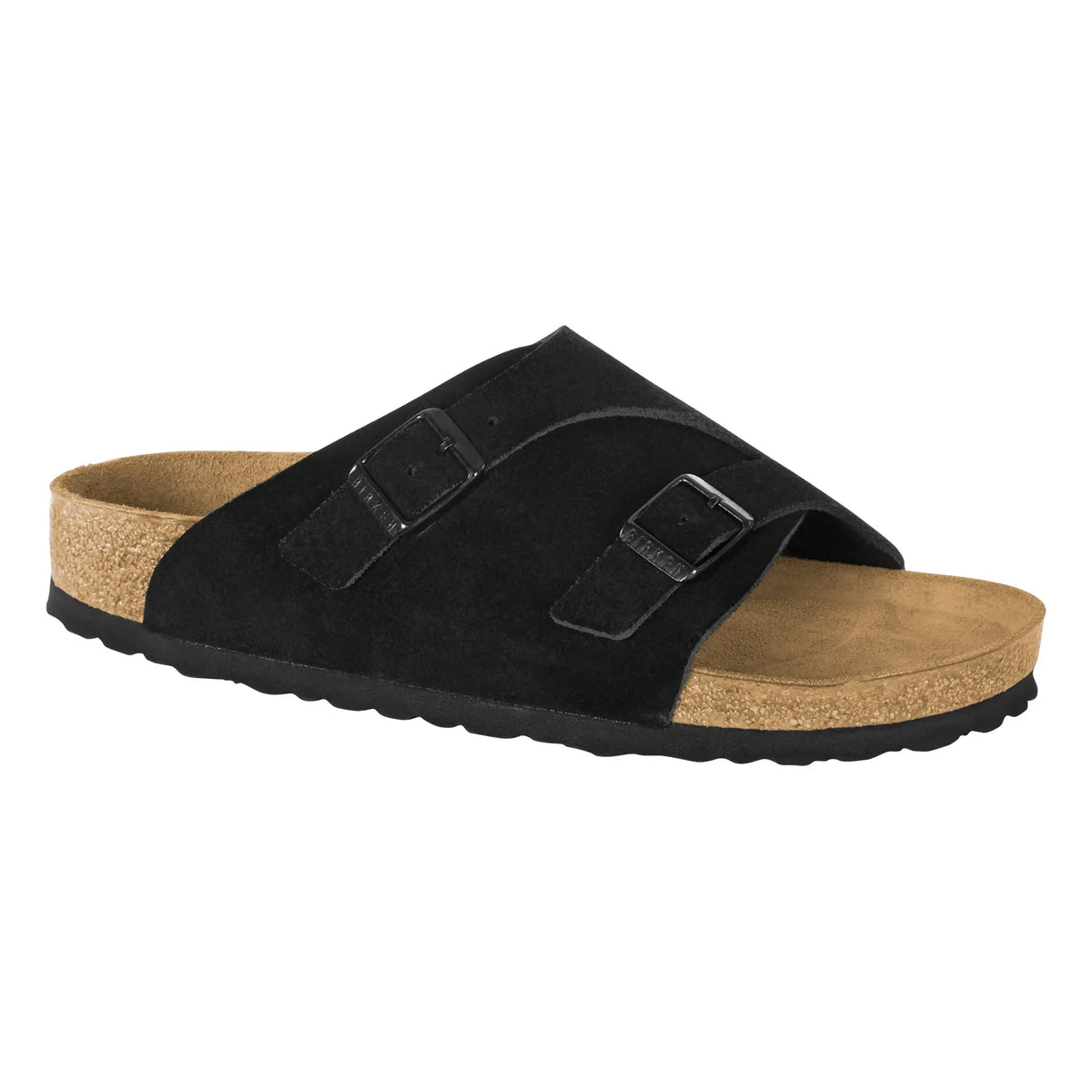 BIRKENSTOCK - Zurich नैरो फिट सैंडल | काला