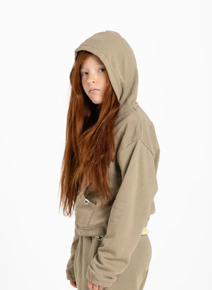 Hundred Pieces - Blush "Believe" Sweatshirt | Bej