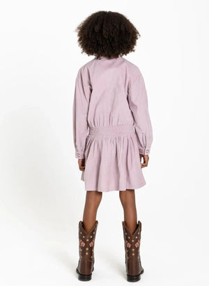 Hundred Pieces - Enoha Stars Elbise | Pudra pembe