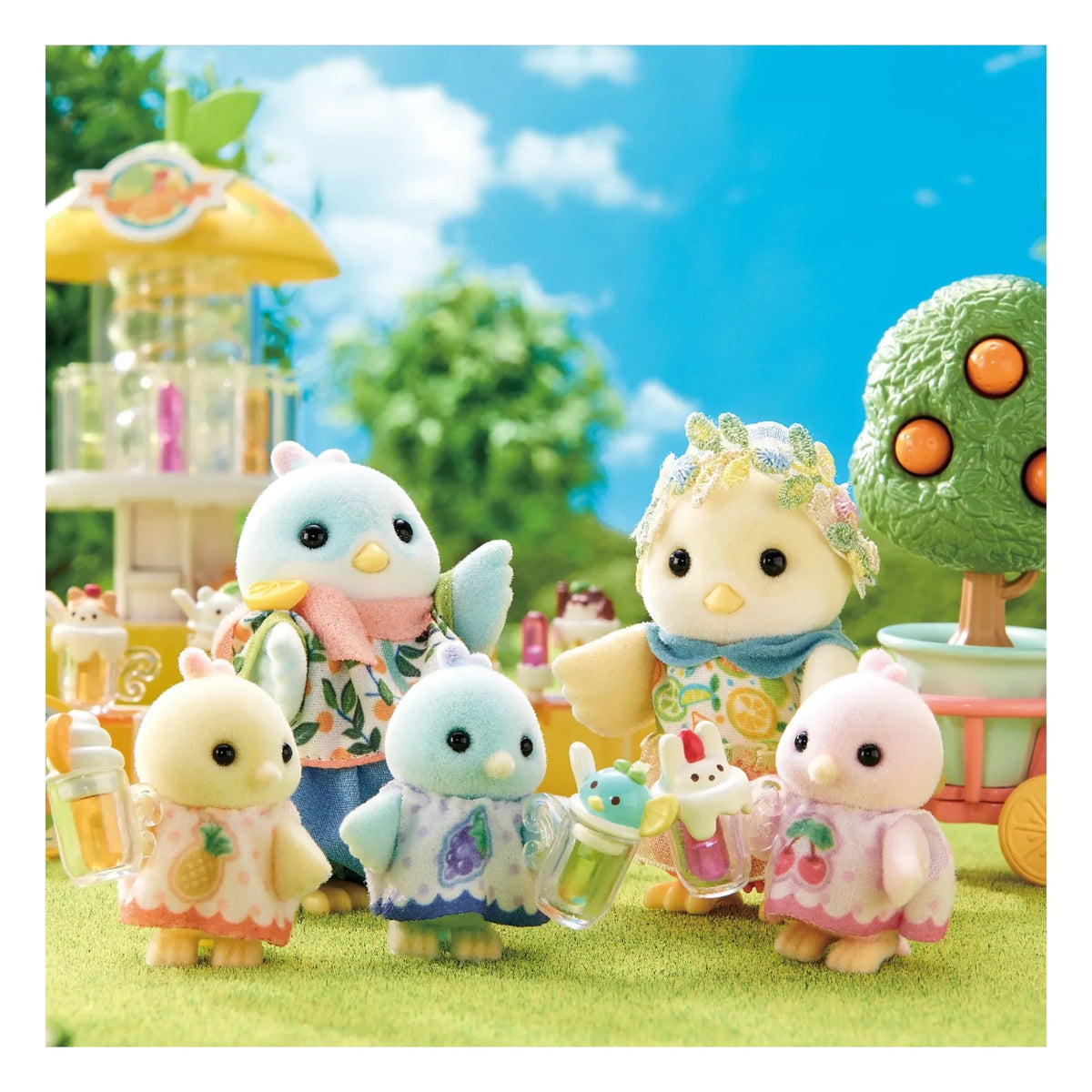 Sylvanian Families - सिट्रस पक्षी परिवार