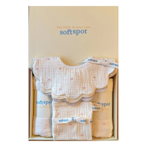 Soft Spot - Ribbon जन्म उपहार सेट