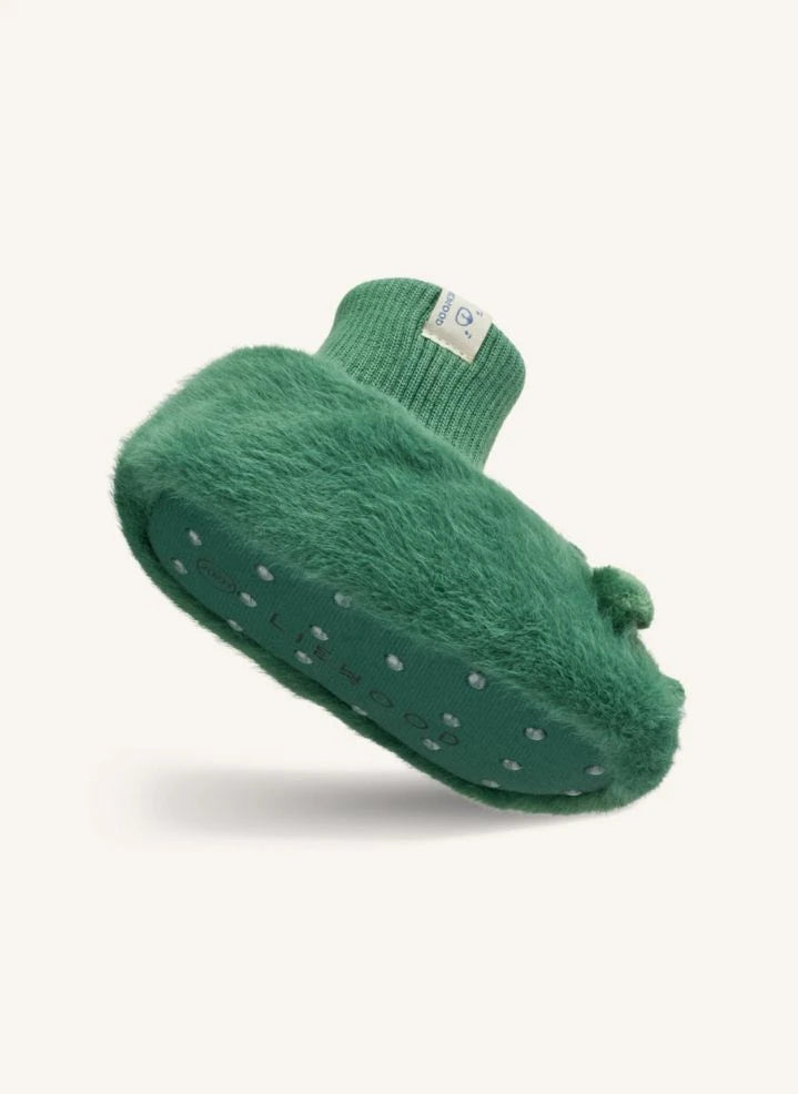 Liewood - बेथ मगरमच्छ चप्पल | हरा