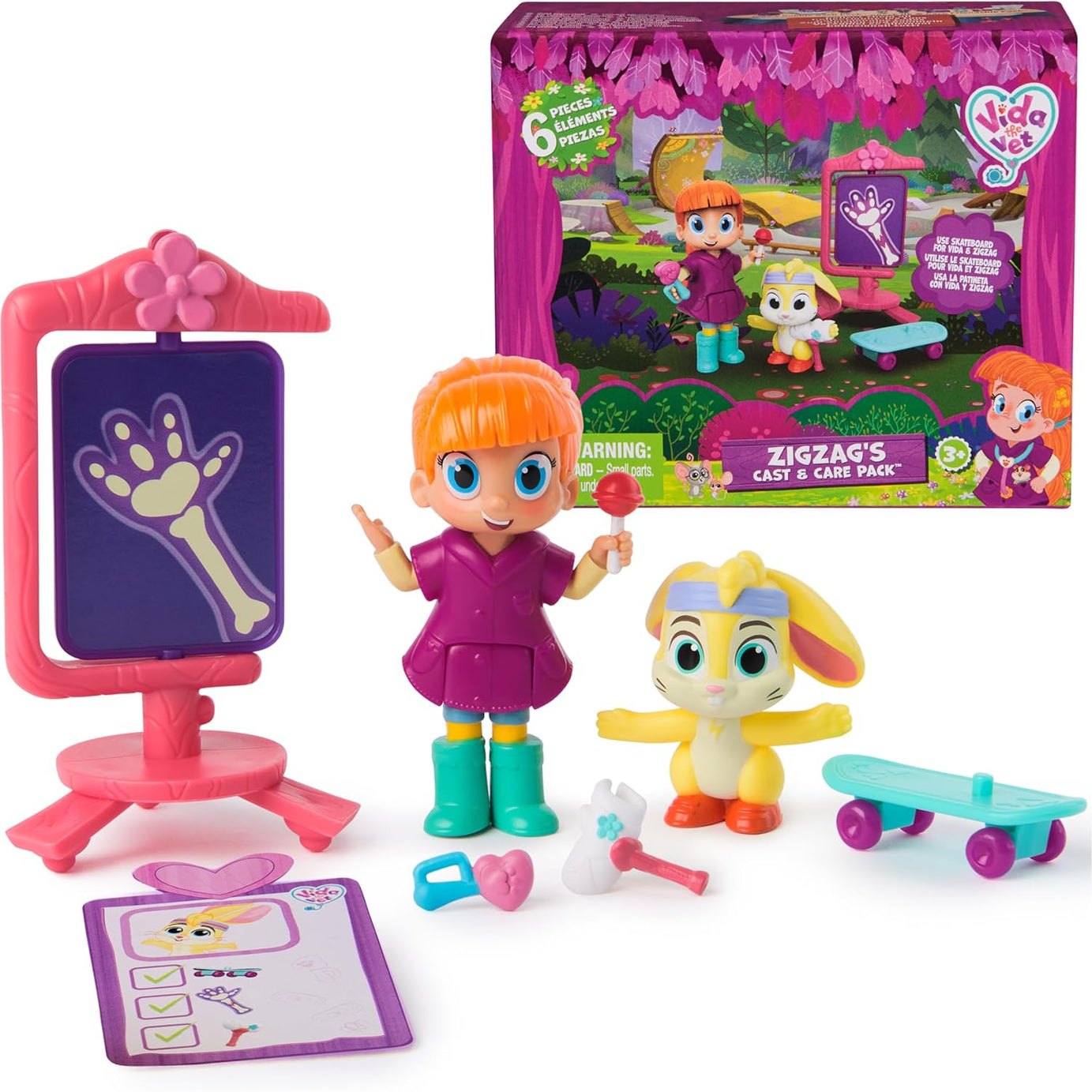 Dinossi - विडा द वेत, ज़िग ज़ैग के विडा और ज़िग ज़ैग क्रियात्मक मूर्तियाँ