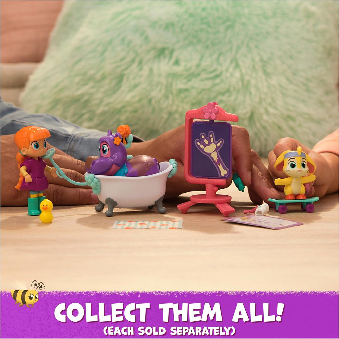 Dinossi - विडा द वेत, ज़िग ज़ैग के विडा और ज़िग ज़ैग क्रियात्मक मूर्तियाँ