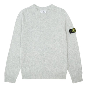 Stone Island - ग्रे सीधा स्वेटर