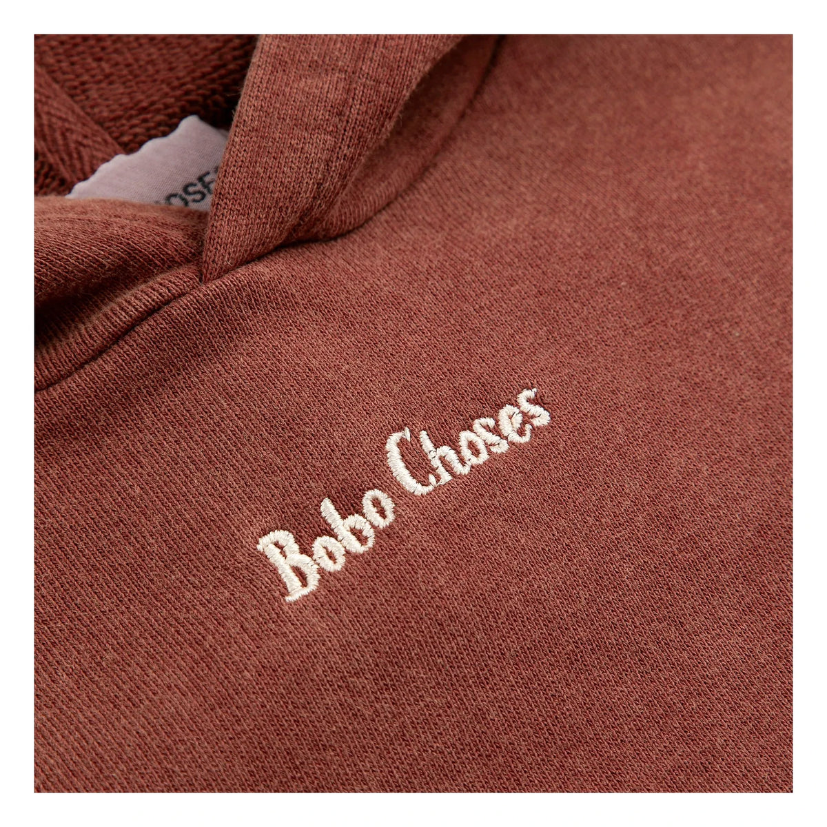 Bobo Choses - Bobo Choses ऑर्गेनिक कॉटन हूडी | भूरा