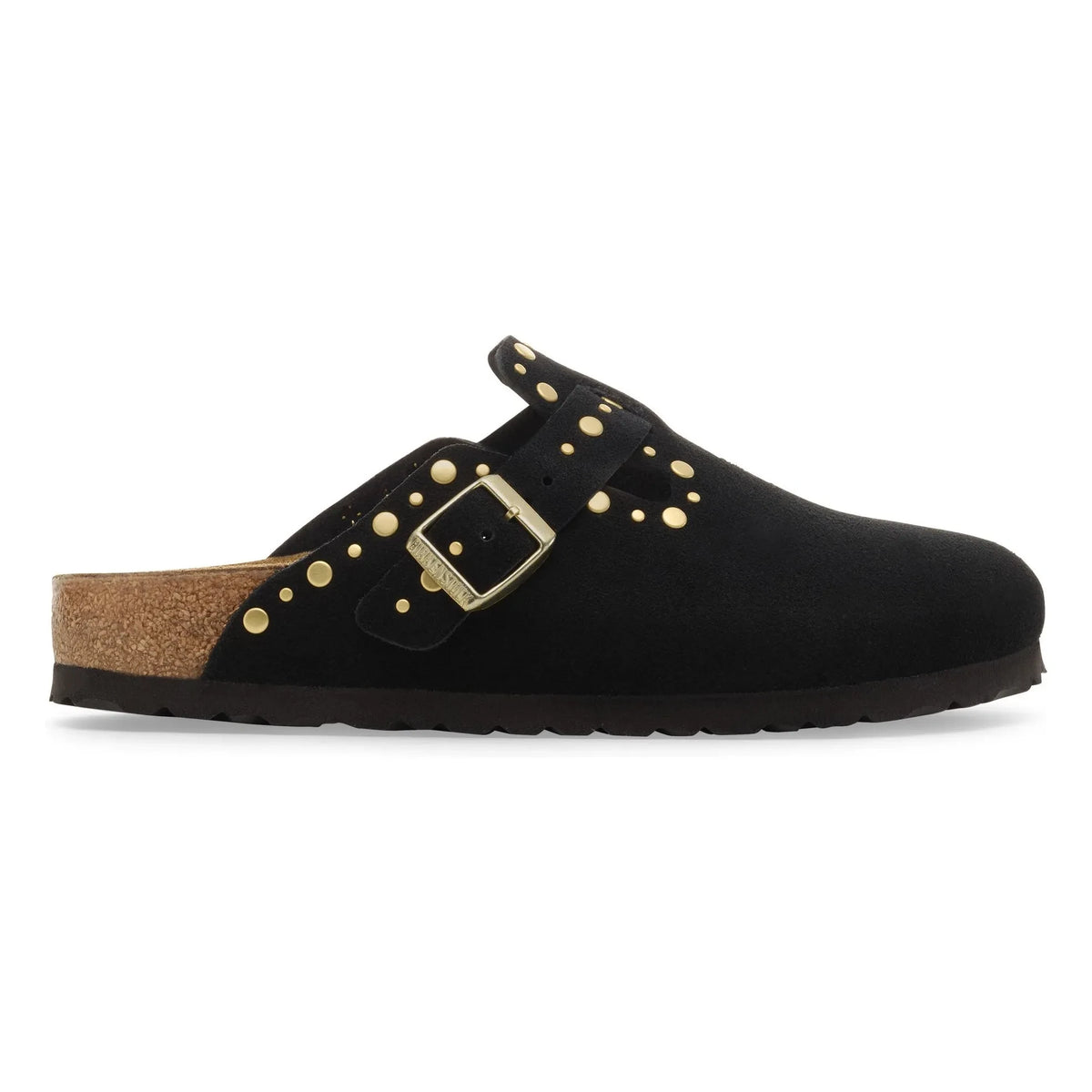 BIRKENSTOCK - Boston Rivet Clog'lar İsveç | काला