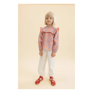 Flöss - डेबी फ्ल्यूरी ब्लाउज | लाल