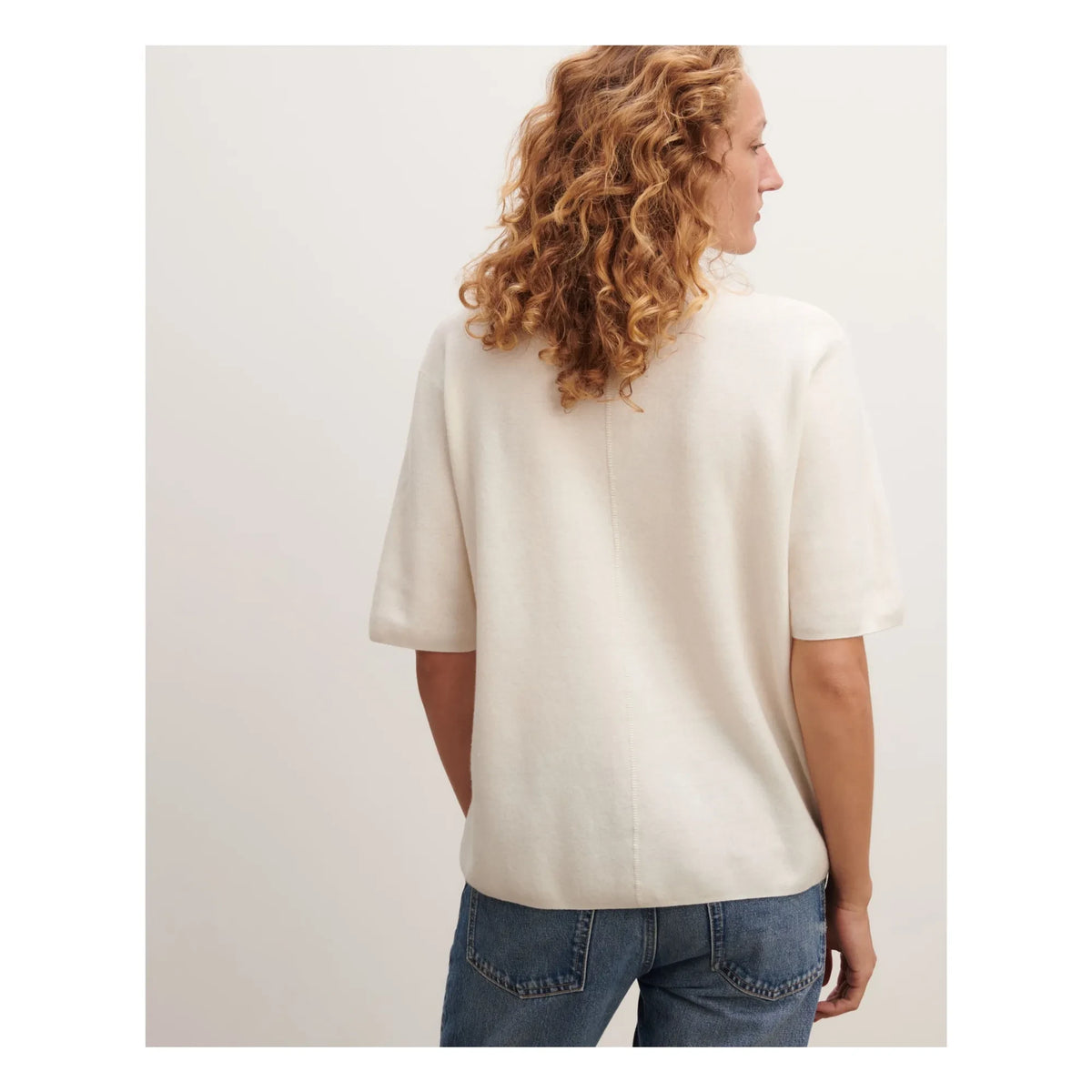 Bompard - Slim-fit pamuk ve kaşmir tişört | Natural