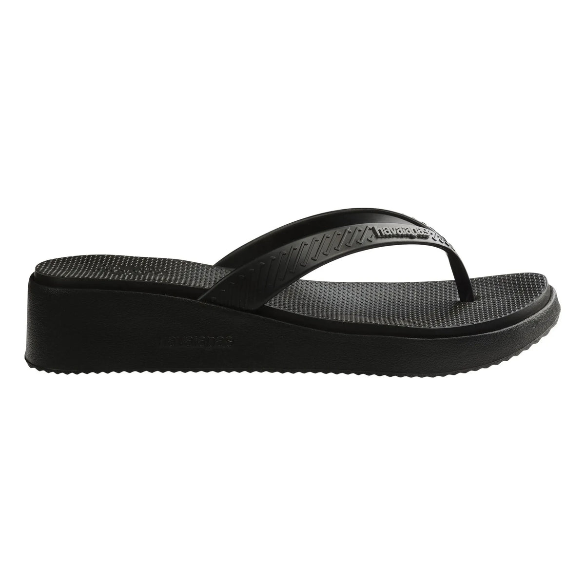 Havaianas - Yüksek Platform Parmak Arası Terlik | Siyah