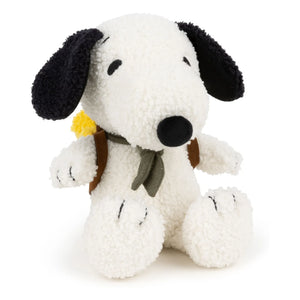 Bon Ton Toys - SNOOPY - बैग में वुडस्टॉक के साथ स्नूपी प्लश टॉय