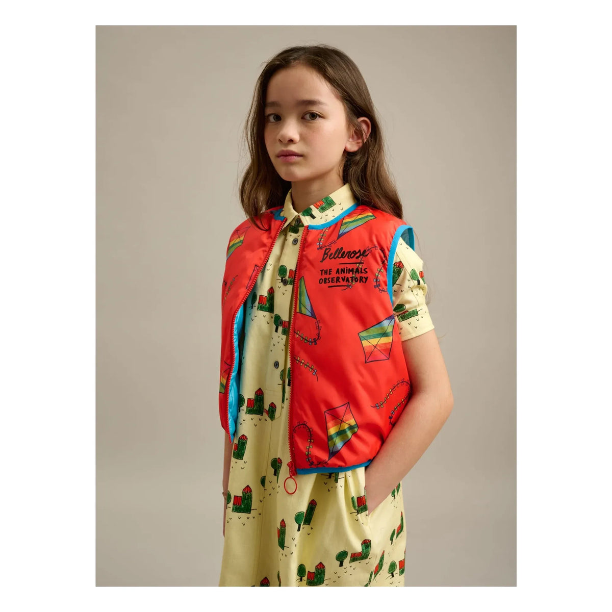 The Animals Observatory - The Animals Observatory X Bellerose - Halas जैकेट | लाल