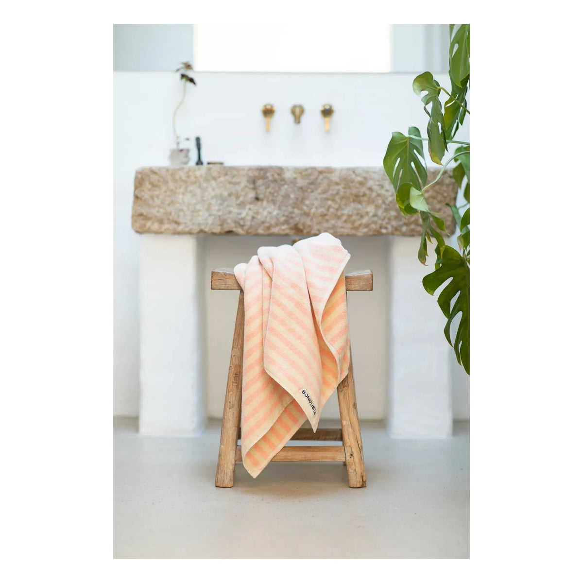Bongusta - Yumuşak banyo havlusu | Turuncu