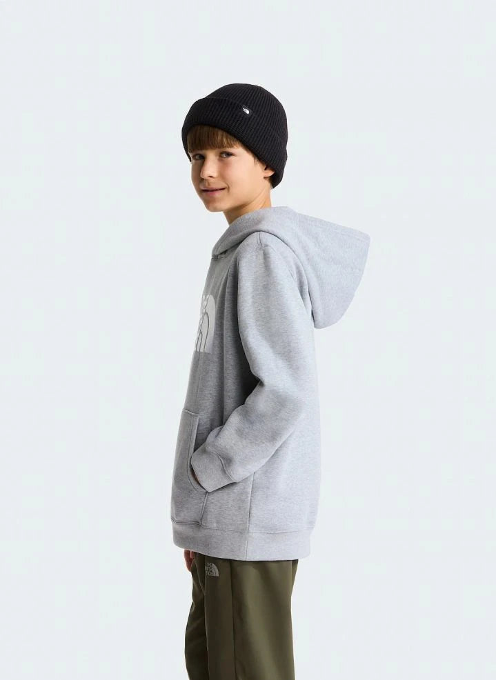 The North Face - Essential Drew Peak Kapüşonlu Üst | Gri melanj