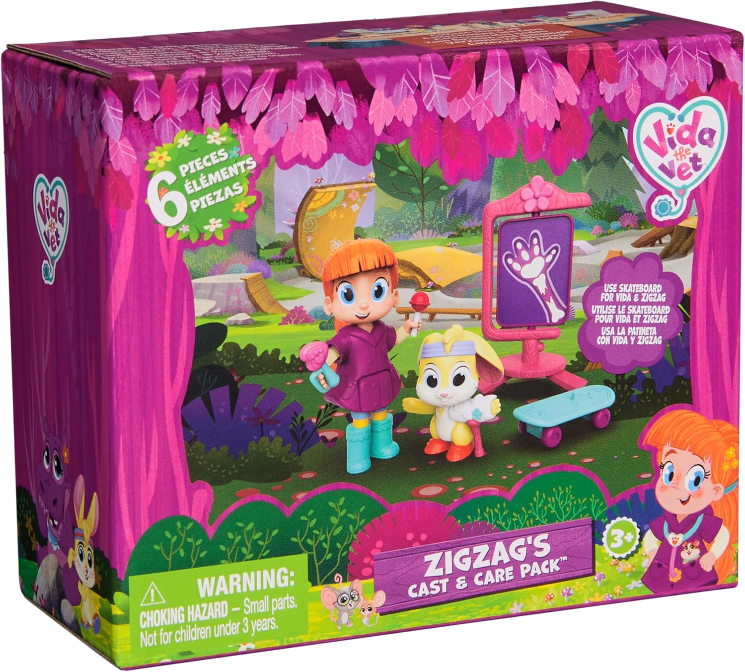 Dinossi - विडा द वेत, ज़िग ज़ैग के विडा और ज़िग ज़ैग क्रियात्मक मूर्तियाँ