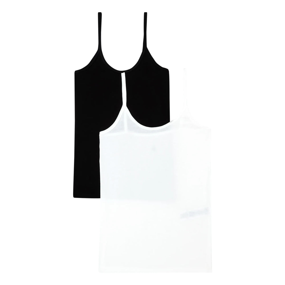 Petit Bateau - 2'li Atlet Seti - Kadın Koleksiyonu | Noir/Blanc
