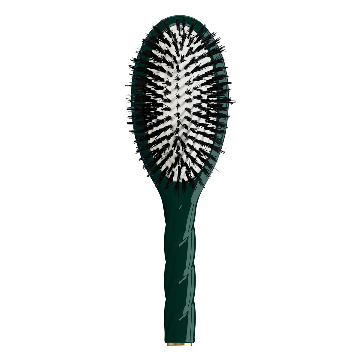 La Bonne Brosse - L'Universelle Twist N°01 हेयर ब्रश - केयर एंड शाइन | एमराल्ड ग्रीन