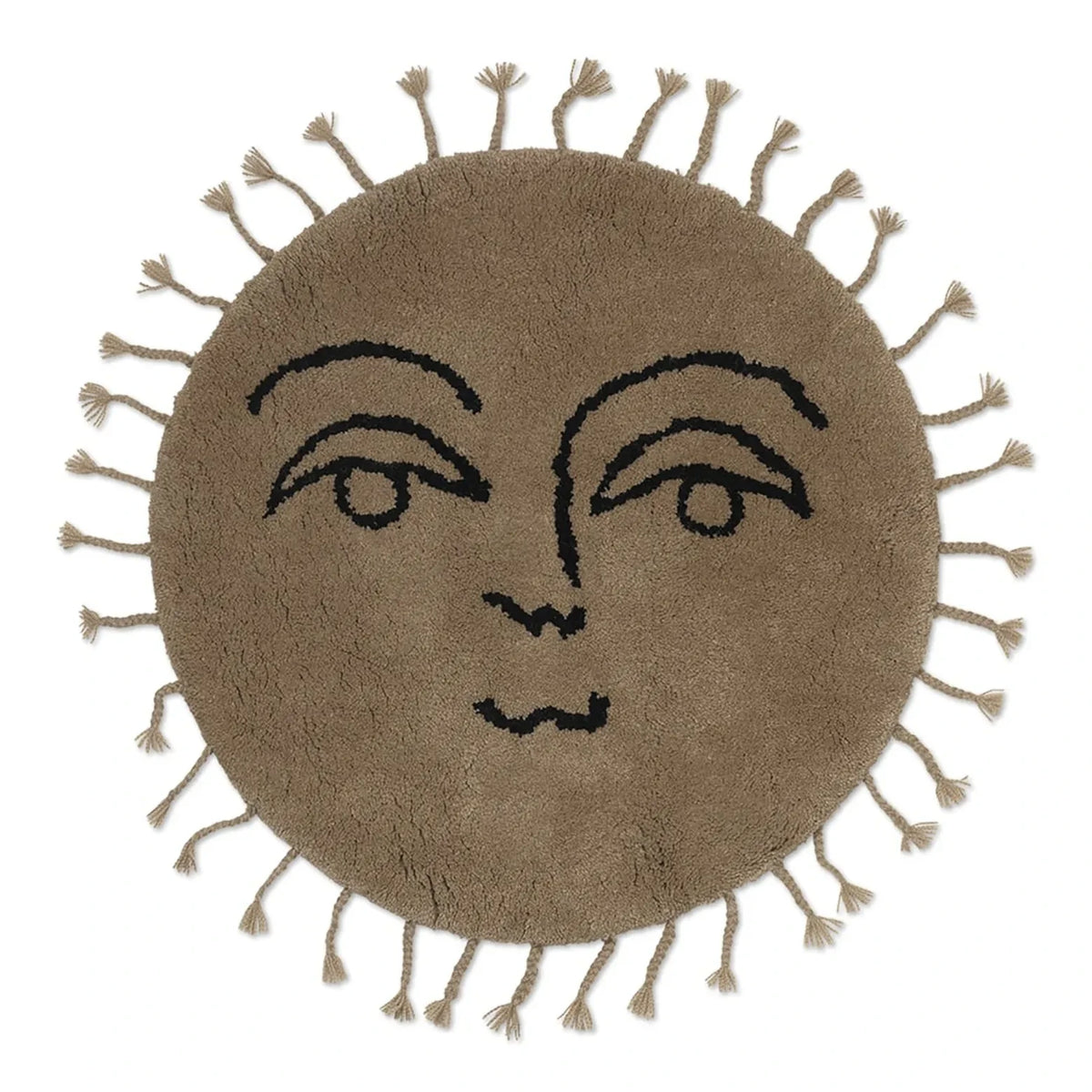 Ferm Living Kids - टसल सन रग