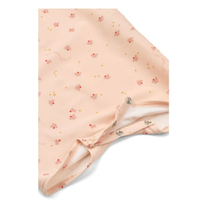 Liewood - Thor यूवी प्रोटेक्टेड स्विमसूट बटरफ्लाइज़ रिसाइकल फाइबर | गुलाबी
