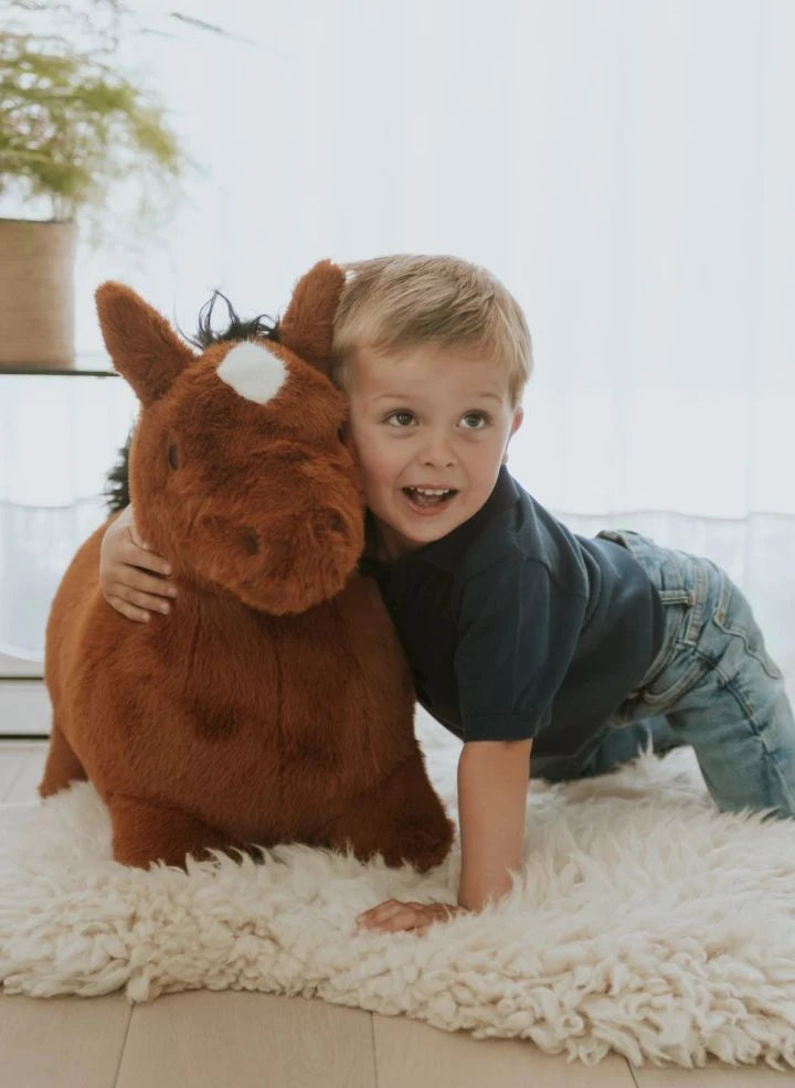 Wild & Soft - Zıplayan At | Kahverengi