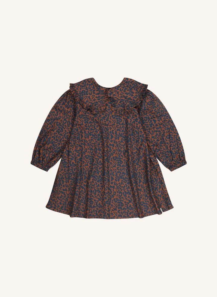 Tumble N'Dry - Lucette Leopar Elbise | Kahverengi