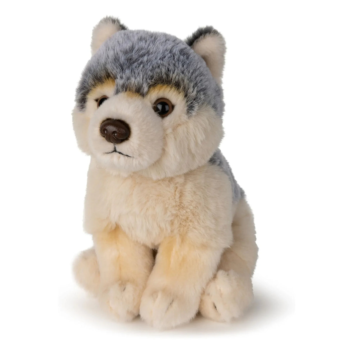 Bon Ton Toys - WWF - भेड़िया प्लश | ग्रे
