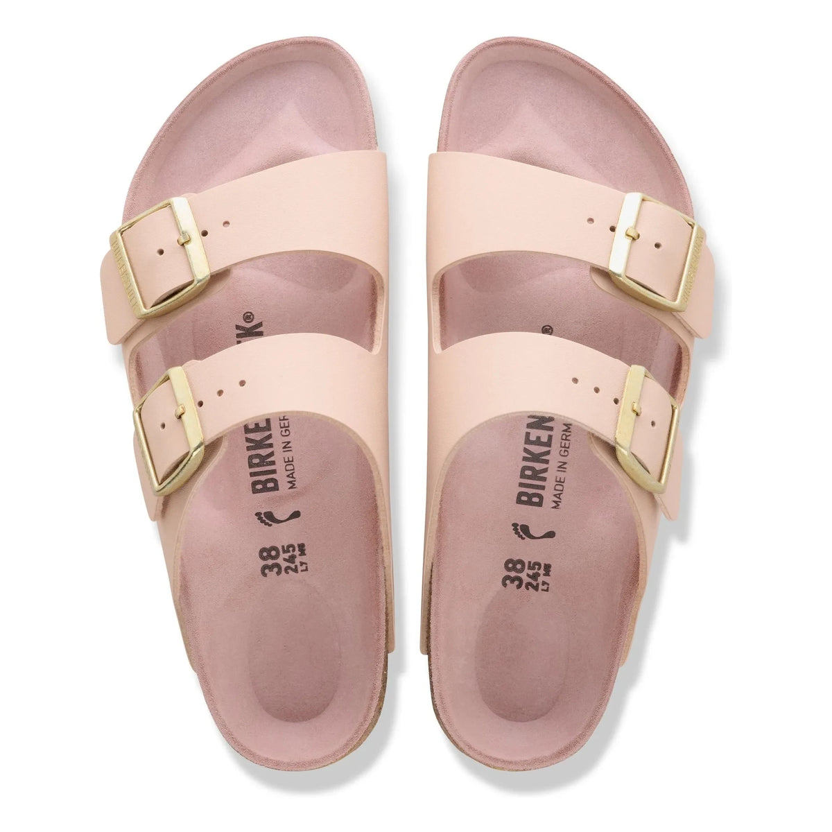 BIRKENSTOCK - एरिज़ोना बिरको-फ्लोर सैंडल | बेज