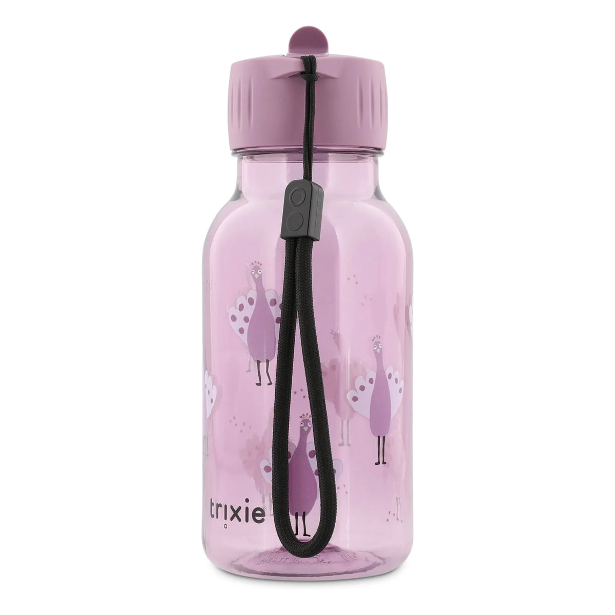 Trixie - Tritan™ su şişesi 350 ml Gururlu Tavuskuşu | Mor