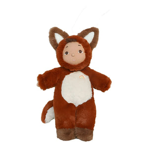 Olli Ella - कोज़ी डे डिंकम रेनार्ड गुड़िया | लाल भूरा