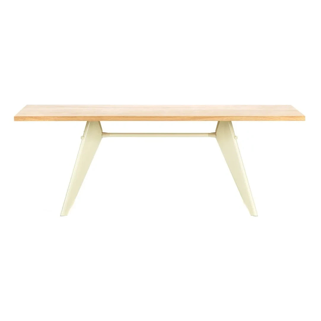 Vitra - EM Masa - Ekru ayak - Jean Prouvé, 1950 | Meşe