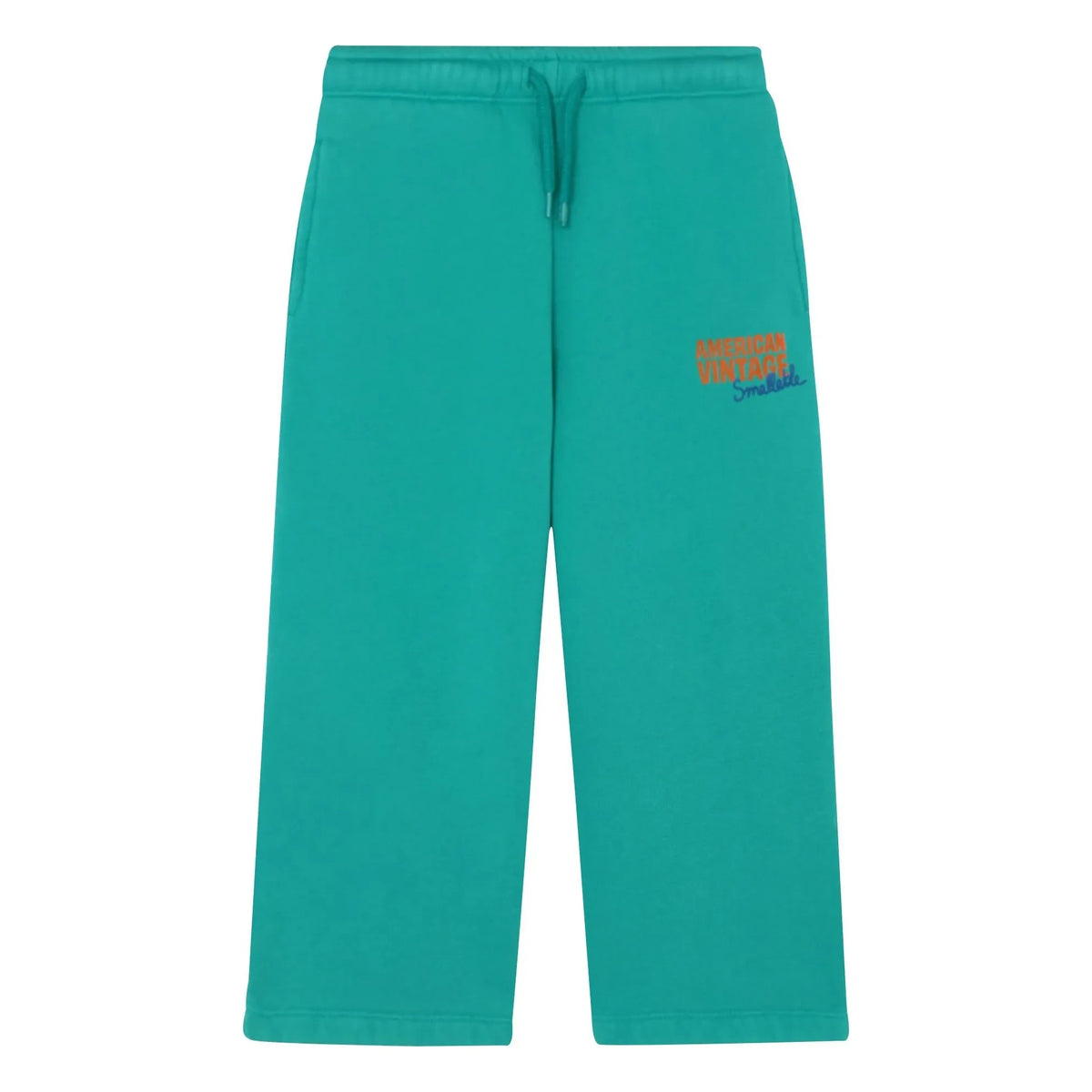 American Vintage - American Vintage X Smallable işbirliği - Izubird Jogger | Turkuaz
