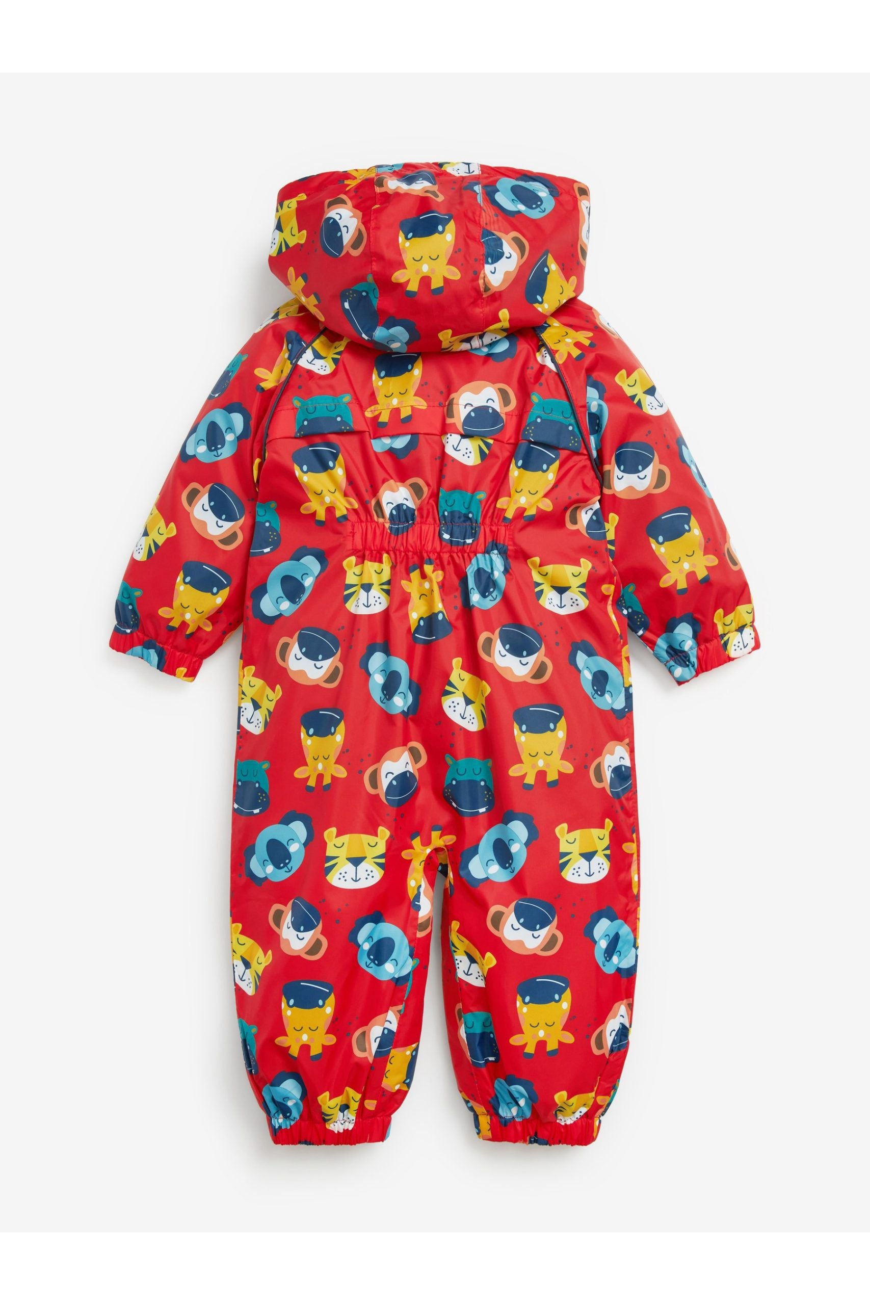 Next - Polar Astarlı Hayvanlar Desenli Çocuk Yağmurluğu - 1.5-2 Yaş-Dinossi