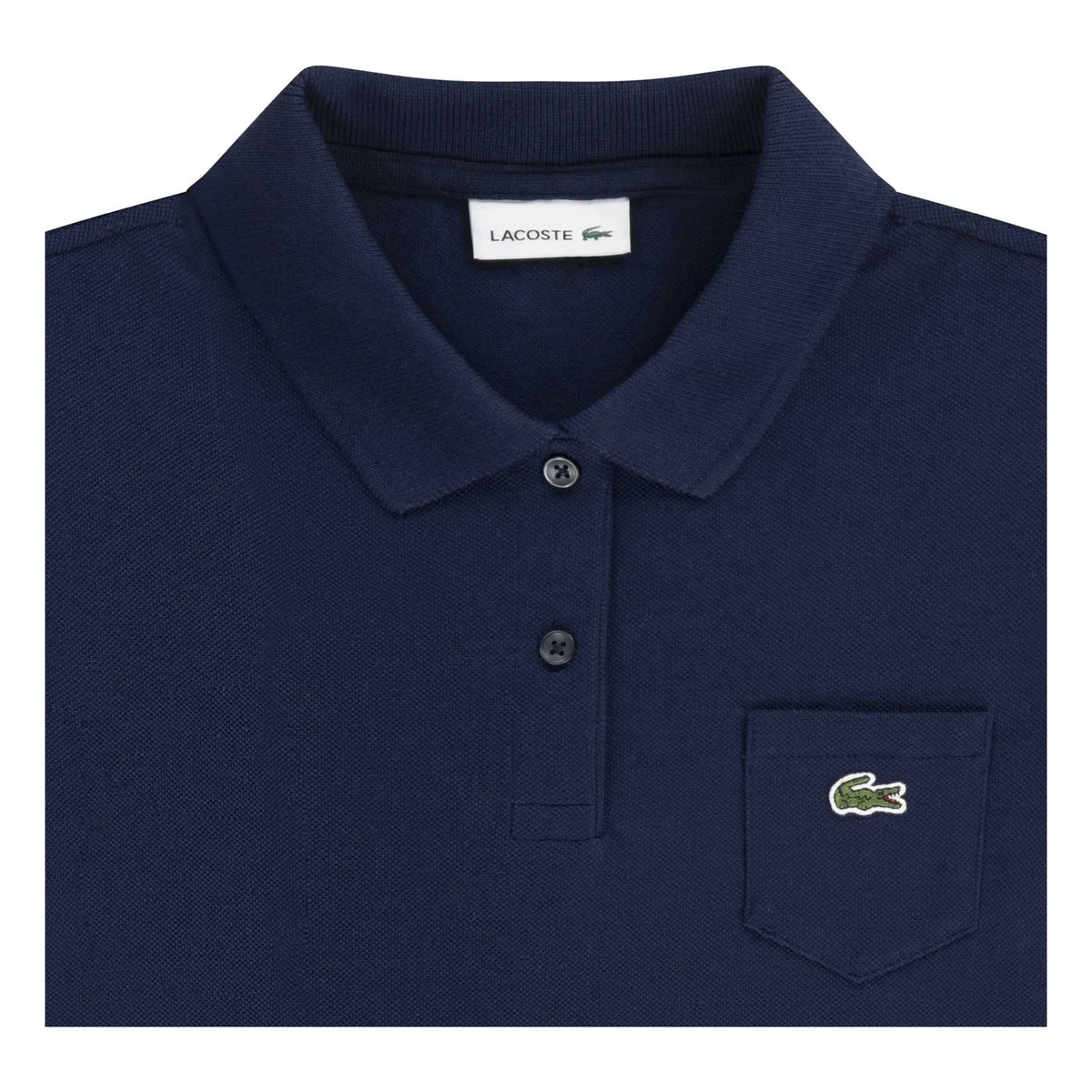 Lacoste - Organik Pamuk Polo Elbise | Lacivert