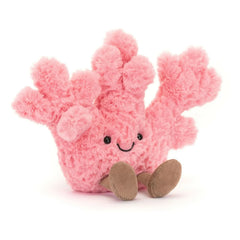 Jellycat - गुलाबी मूंगा प्लश