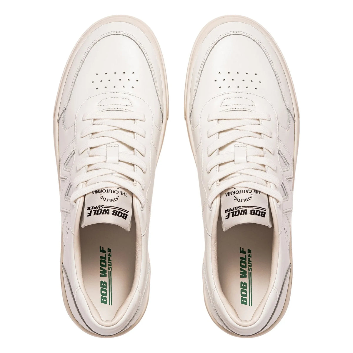 Bob Wolf - Legacy Deri Sneaker'lar | Beyaz