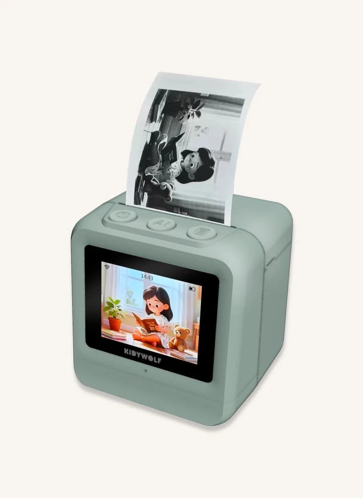 Kidywolf - Kidyprinter एआई मिनी प्रिंटर