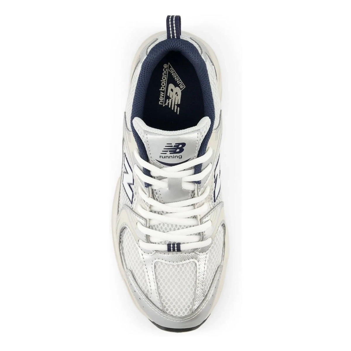New Balance - Bağcıklı 530 spor ayakkabı | Beyaz saten
