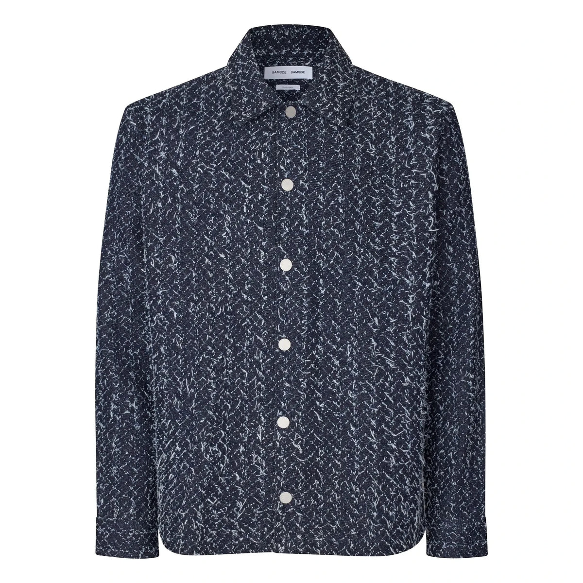 Samsoe Samsoe - Sacastor Pamuk overshirt | Koyu gri