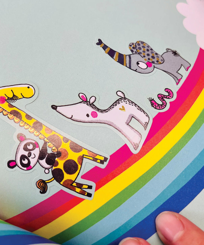 Rachel Ellen - हमारा ग्रह प्यार करें स्टिकर सीन पेंटिंग और गतिविधि पुस्तक