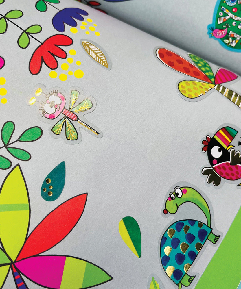 Rachel Ellen - हमारा ग्रह प्यार करें स्टिकर सीन पेंटिंग और गतिविधि पुस्तक